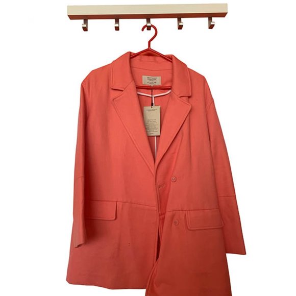 NWT Zara Pink Blazer Jacket | Size M - Picture 4 of 6